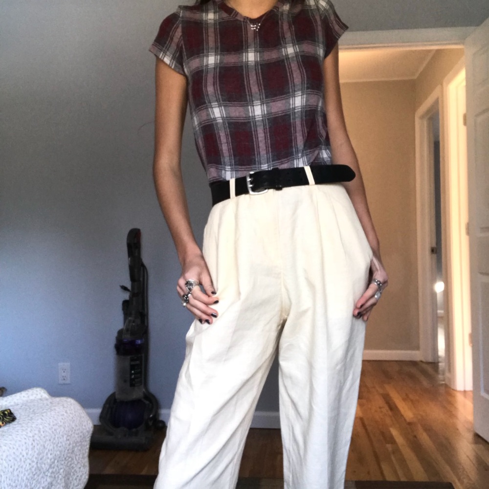 Brandy melville plaid shirt
